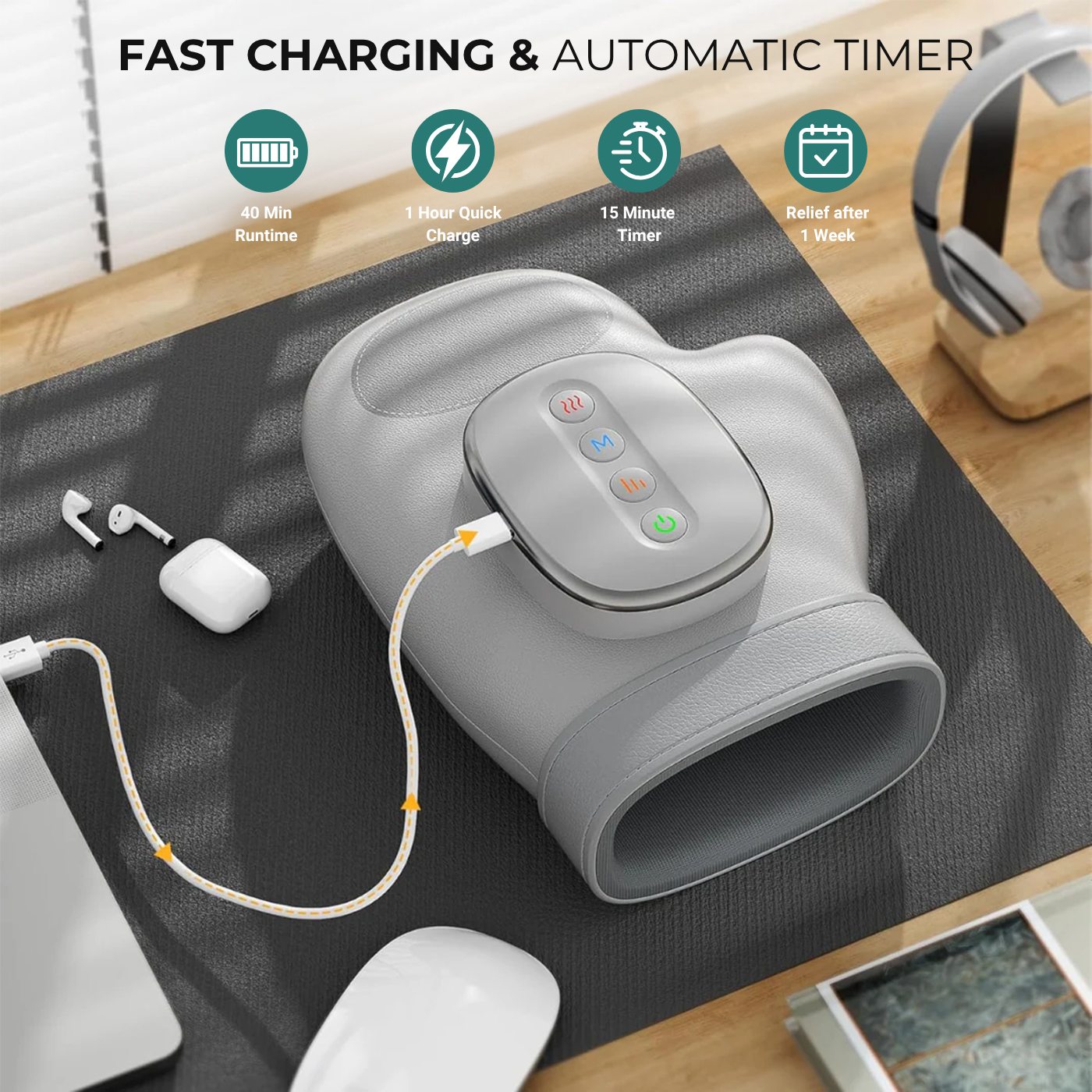 Hand Relief Therapy Massager Device