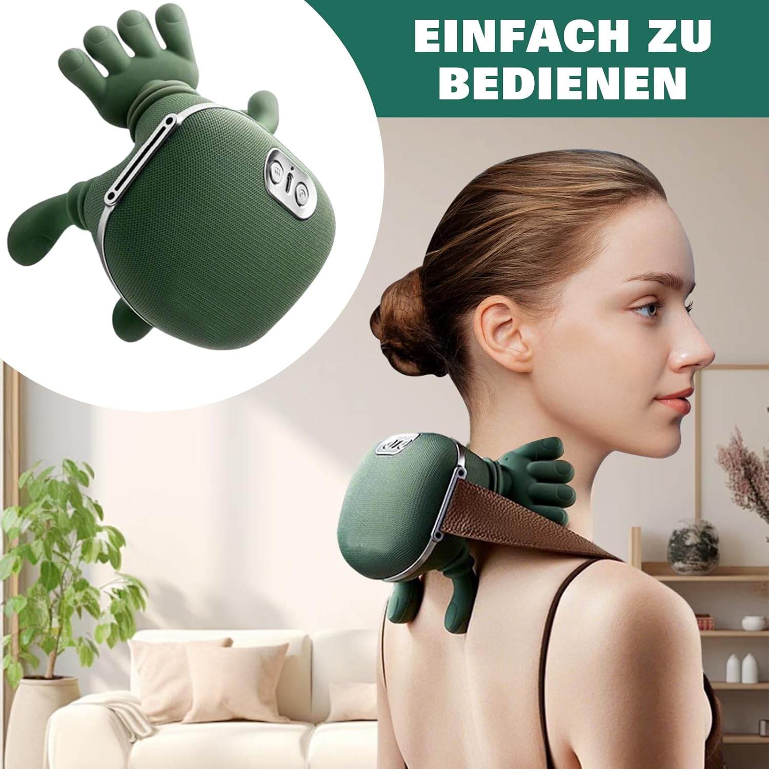 Neck Relief Massager Therapy Device