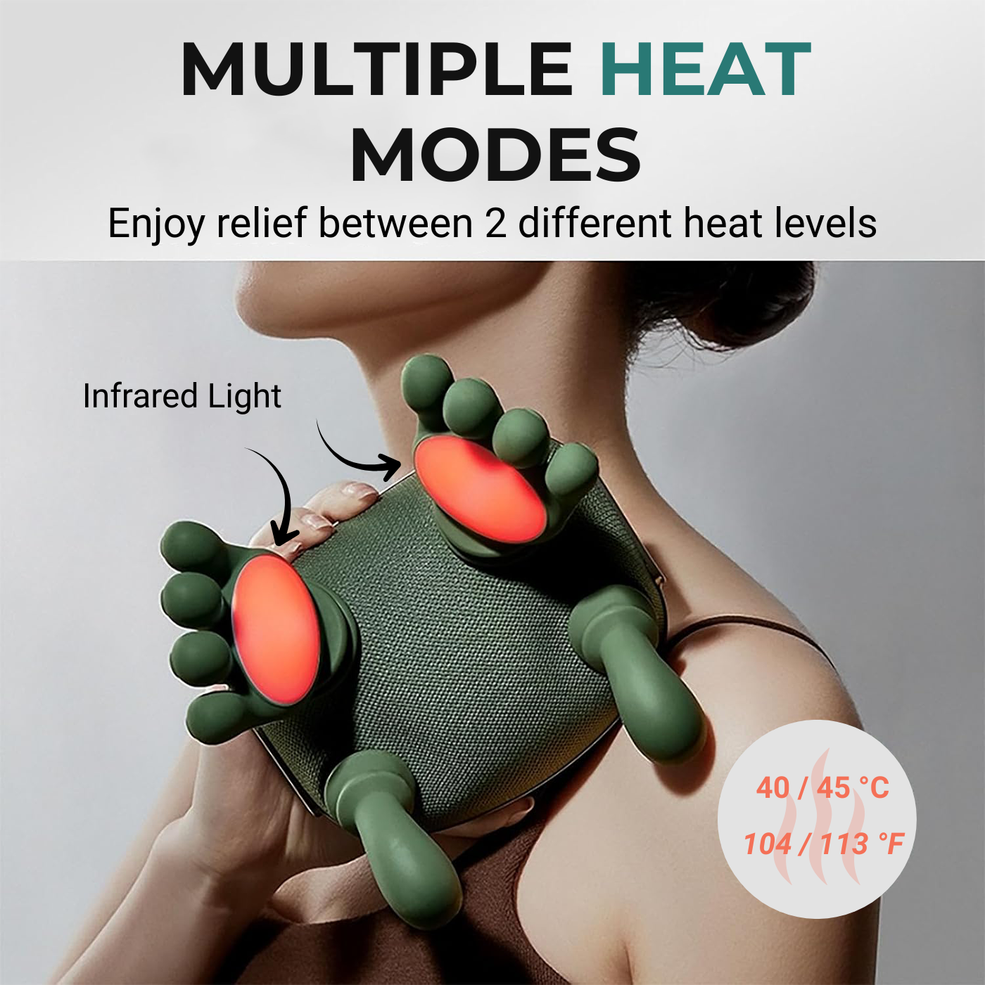 Neck Relief Massager Therapy Device