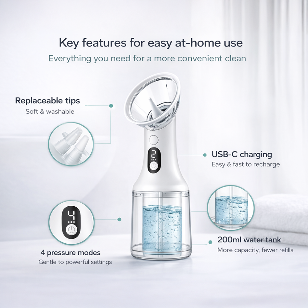 EarJack™ Electric Ear Cleaning Irrigator