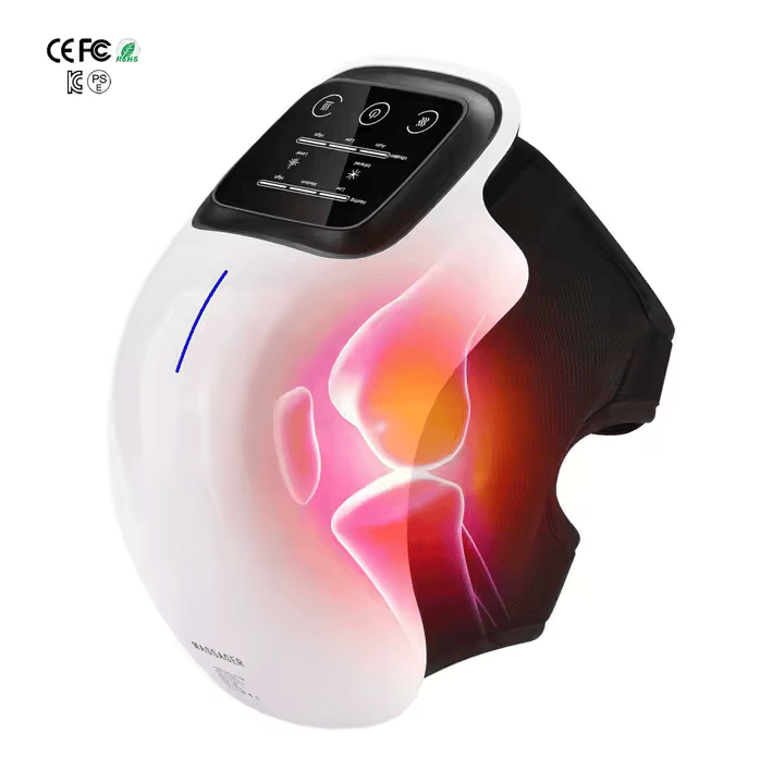 3-in-1 Knie-Therapiegerät – Kabellose Infrarot-, Laser- & Vibrationstherapie