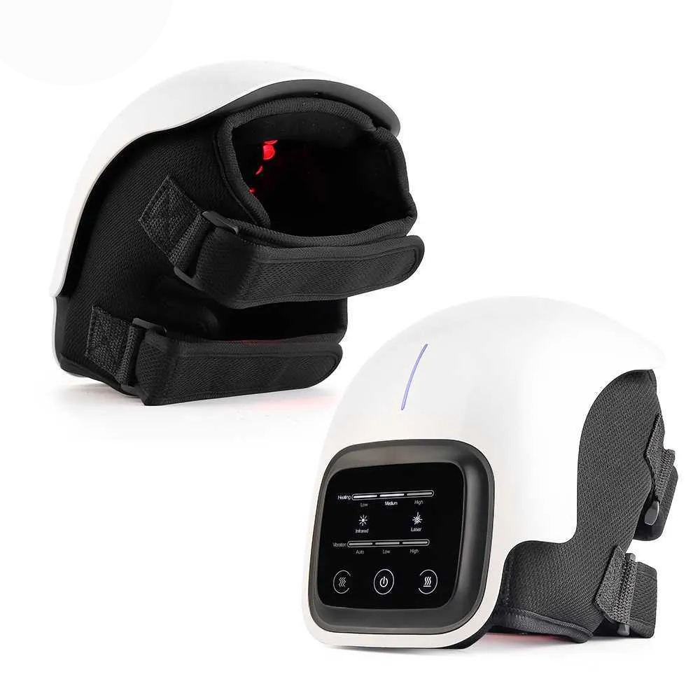 3-in-1 Knie-Therapiegerät – Kabellose Infrarot-, Laser- & Vibrationstherapie