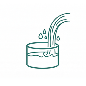 Fill the tank with lukewarm water